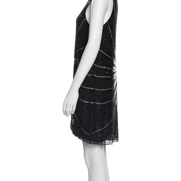 *AS IS* Parker 100% Silk Mini Dress 1920s style *Please read full description!* - Picture 2 of 9